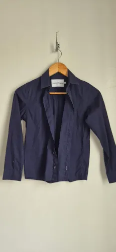 Camisa social Calvin Klein 10 anos, usada apenas 1x, 100% algodão. .
