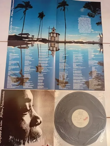 MILTON NASCIMENTO - CAÇADOR DE MIM - LP VINIL + ENCARTE/PÔSTER