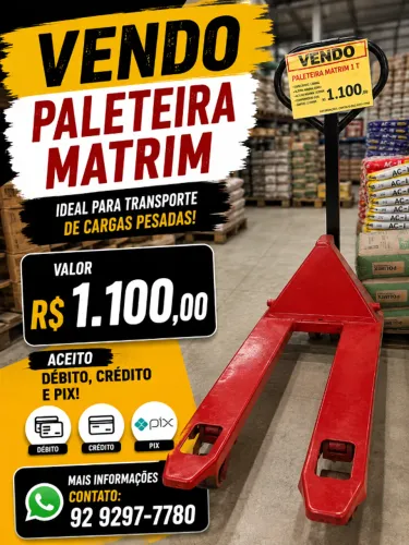 VENDO PALETEIRA MATRIM