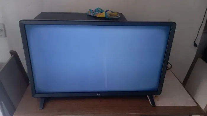 TV 32 LG TELA TODA BRANCA PROBLEMA DISPLAY