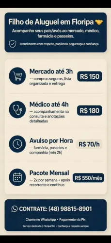 Filho de Aluguel em Floripa :)