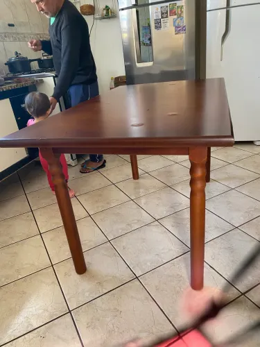 MESA DE MADEIRA 150x80 