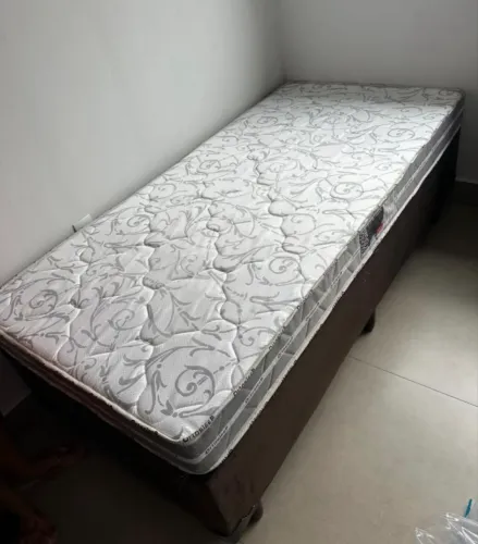 Cama box d33 solteiro completa parcelamos 