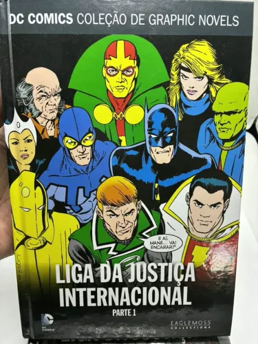 LIGA DA JUSTIÇA INTERNACIONAL - PARTE 1 E PARTE 2 (EAGLEMOSS)