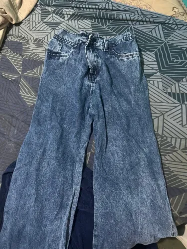Calça jeans Pantalona