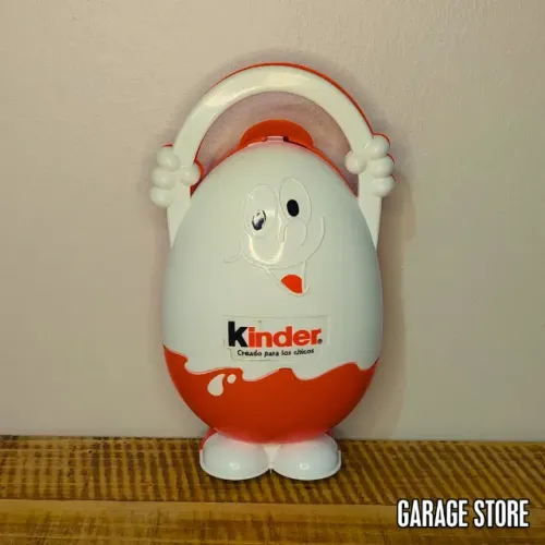 Estojo Case Organizador Kinder Ovo antigo - 28cm altura