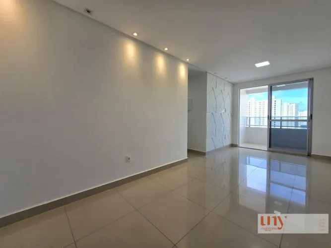 Apartamento em andar alto com 67 m², 2 quartos sendo 1 suíte, com área de lazer no Brisam