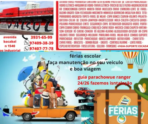 guis parachoqu ranger fazemos isntalacao
