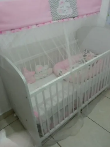 Berço menina completo