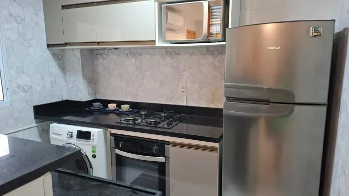 Apartamento mobiliado no Parque Mosaico