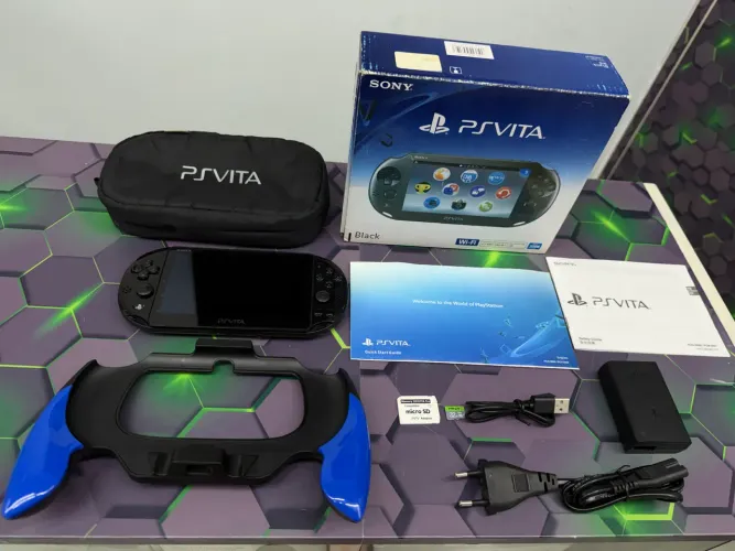 PS VITA PCH-2000 SLIM ? COMPLETO E DESBLOQ!