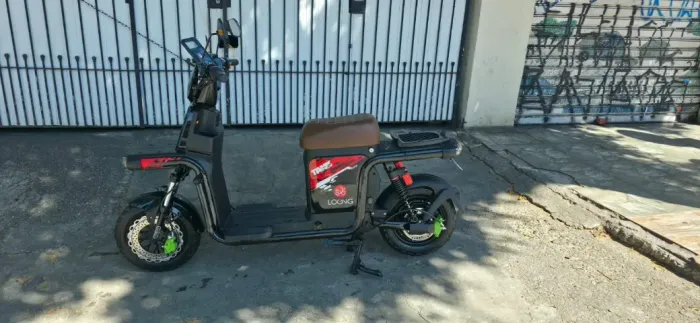Moto elétrica loong tank