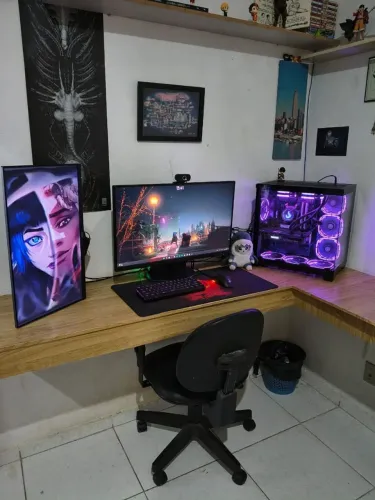 Setup completo (PC game + periféricos)
