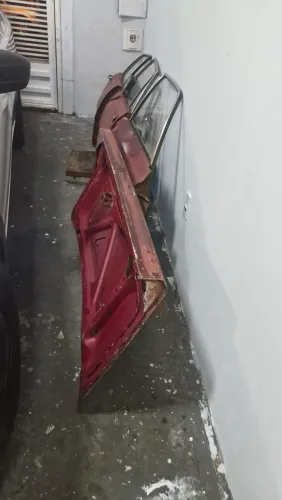 Lote de peças maverick paralama porta tampa traseira friso máquina de vidro 2 ou 4 porta