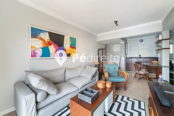Apartamento mobiliado à venda na Vila Olímpia