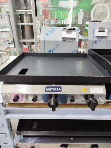 Chapa Bifeteira a gás 60cm Metvisa