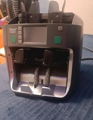 Ntegra Compact contadora e classificadora de cédulas