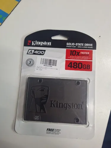 Ssd Kingston 480gb Sata 3.0 6gb/s Interno Cor Ssd Kingston 480gb A400 Sata
