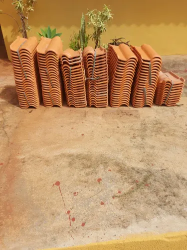 Telha nova sem uso sobrou