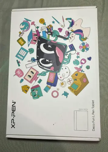 XPPen Deco Fun L Mesa Digitalizadora 10x6 Polegadas Tablet Digital