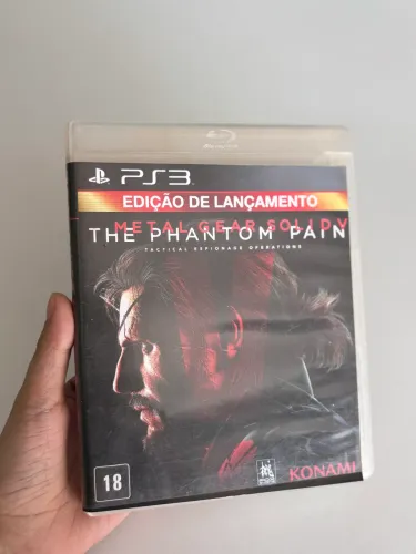 Jogo PS3 Metal Gear Solid V: The Phantom Pain