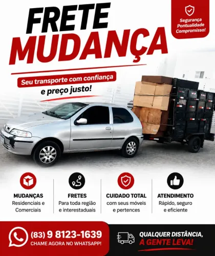 Frete Campina Grande & Interestadual