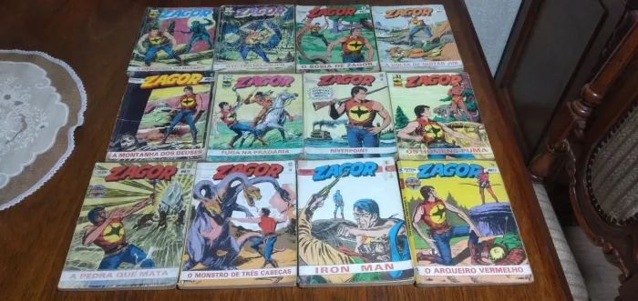 Lote de gibis antigo zagor