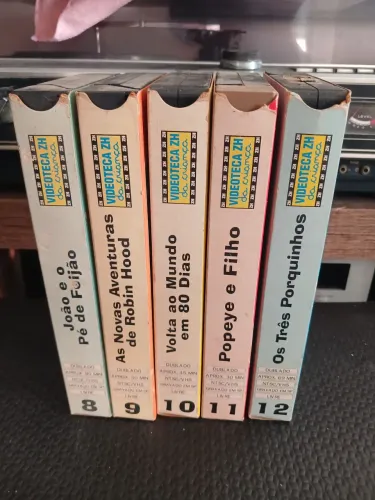 Fitas VHS Zero hora