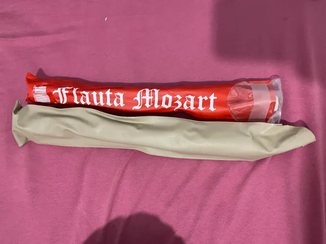 Flauta Doce Mozart Germânica com Capa
