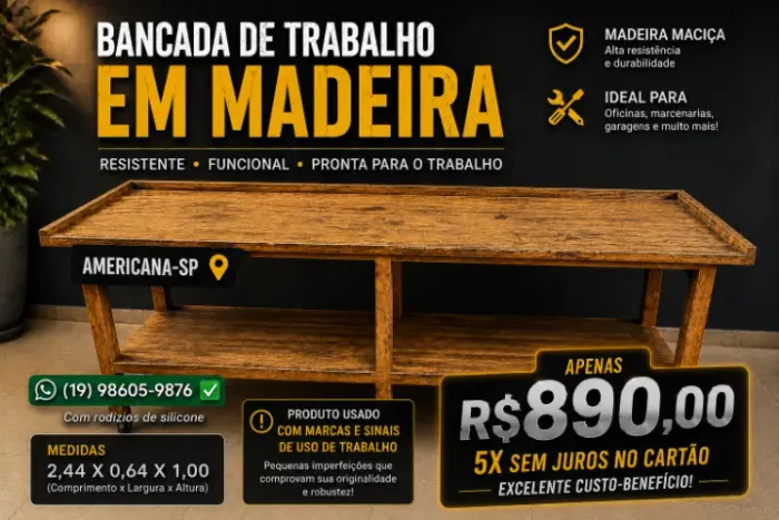 Bancada | Balcão | Madeira