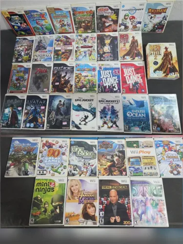 Jogos Nintendo Wii Originais