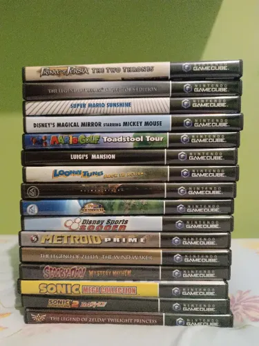 Jogos de game cube só raridade