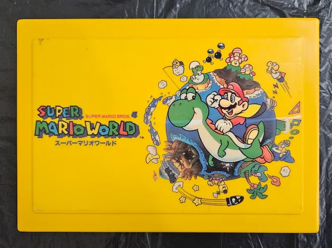 Maleta Super Mario World Lancheira Super Nintendo Japonês 