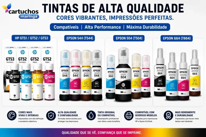 Tintas epson 544