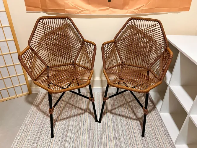 Conjunto de cadeiras tropicália