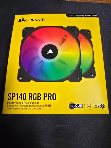 KIT 2X SP 140 + ICUE HUB