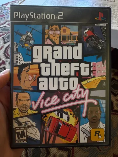 GTA Vice City Original - PS2 + Poster + Manual