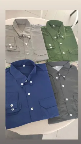 Camisa de botão