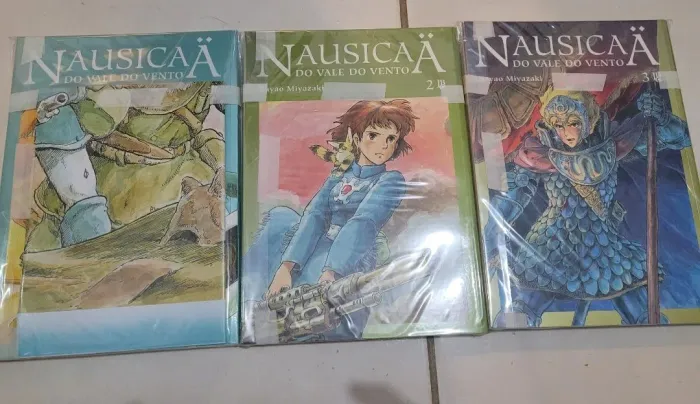 Mangá Nausicaä do Vale do Vento Volumes 1-3 (Editora JBC)