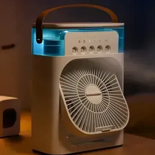 Ventilador e Umidificador Portátil