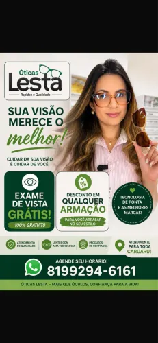 Exame de vista grátis para toda Caruaru