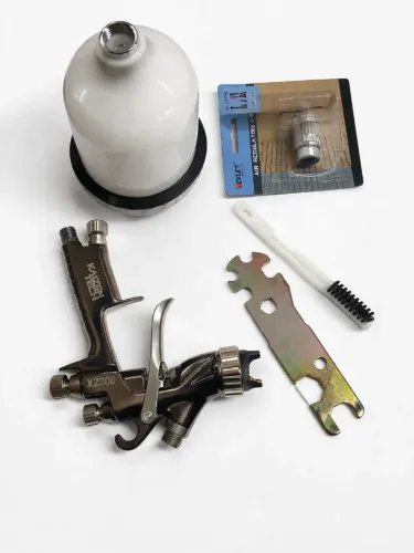Pistola De Pintura LVLP 1.3mm I Gancheiras Profissional IG-323