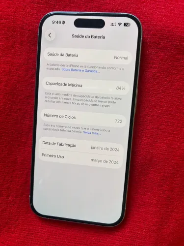 iPhone 15 pro leia a descrição 