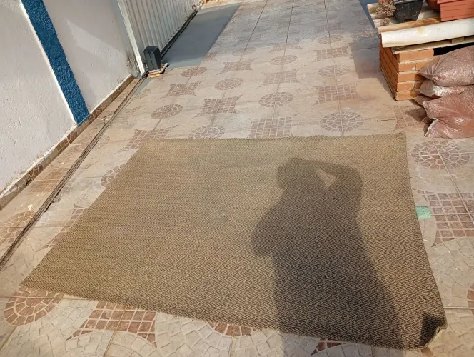 Tapete Sisal super conservado