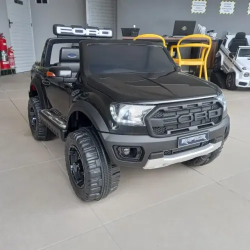 Mini Carro Ford Ranger Raptor 12v Preto Importway Bw121pt CRIANÇA