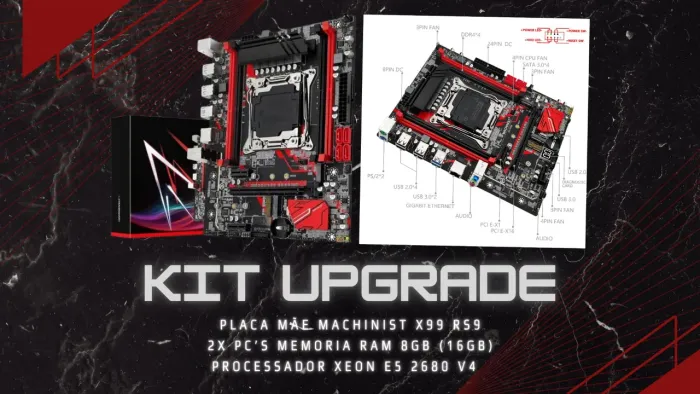 KIT UPGRADE X99 - XEON E5-2680 V4 + 16GB DDR4