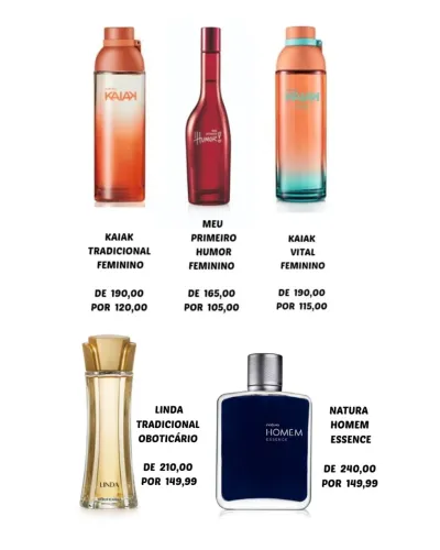 Boticário Natura e Avon 