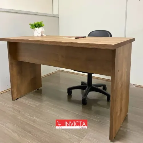 MESA RETA 120CM ENTREGA GRATIS - ESCRITÓRIO/HOME OFFICE/ATENDIMENTO