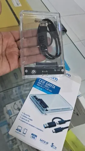 Cases Externa Para Hd/ SSD De Notebook Sata 2.5 Usb 3.0