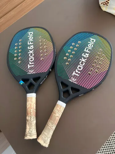 Duas raquetes de Beach Tennis Track&Field (usadas)